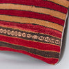 Striped Multiple Color Kilim Pillow Cover 16x16 8048