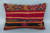 Striped Multiple Color Kilim Pillow Cover 16x24 8627