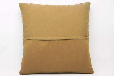 Striped Multi Color Kilim Pillow Cover 16x16 3046 - kilimpillowstore
 - 4